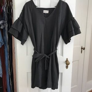 [Universal Thread] Flutter Sleeve Dress